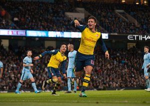 اليوير ژیرود|منچستر سیتی 0 - 2 آرسنال / لیگ جزیره