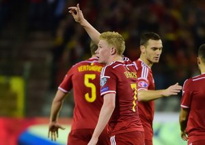 کوین دی بروین|بلژیک 3 - 1 بوسنی و هرزگوین / مقدماتی یورو 2016