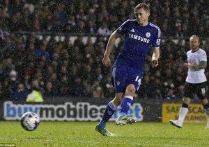 آندره شورله|دِربی کانتی 1 - 3 چلسی / جام اتحادیه