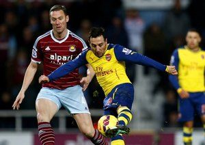 سانتی کازورلا|وستهام 1 - 2 آرسنال / لیگ جزیره