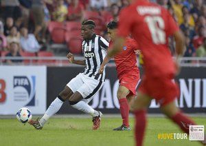 پل پوگبا|منتخب سنگاپور 0-5 یونتوس / دیدار دوستانه