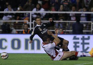 کریستیانو رونالدو|رایو والکانو 0 - 2 رئال مادرید / لالیگا