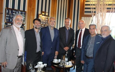 دیدار کفاشیان و کاشانی با رئیس فدراسیون هلند و رایزنی برای بازی دوستانه