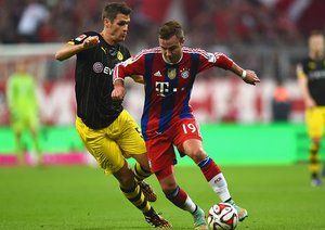 ماریو گوتزه|بایرن مونیخ 2 - 1 بوروسيا دورتموند / بوندسلیگا