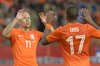 هلند 2 - 0 ولز / دوستانه بین المللی