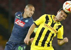 گوکان اینلر|ناپولی 3 - 0 یانگ بویز / لیگ اروپا