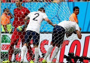 رافائل واران|عکس العمل رافائل واران در بازی مقابل نیجریه.