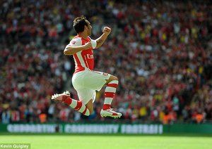 سانتیاگو کازورلا|آرسنال 3-0 منچستر سیتی / جام خیریه