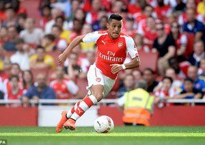 الکسیس سانچز|آرسنال 5-1 بنفیکا / امیریتس کاپ