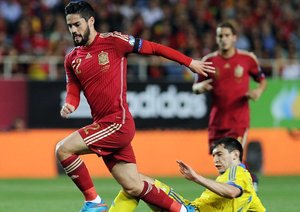 ایسکو|اسپانیا 1 - 0 اوکراین / مقدماتی یورو 2016