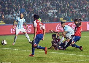 مارکوس روخو|آرژانتین 6 - 1 پاراگوئه /  کوپا آمریکا 2015