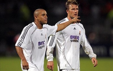 روبرتو کارلوس: شوت‌های دیوید بکهام از من بهتر بود