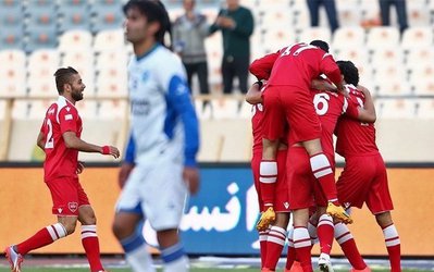 خالقیفر بعد از دربی در تمرینات پرسپولیس
