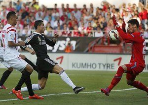 کریستیانو رونالدو|سه ویا 2 - 3 رئال مادرید / لالیگا