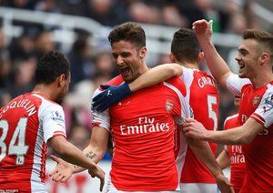 کالوم چمبرز|نیوکاسل 1 - 2 آرسنال / لیگ جزیره