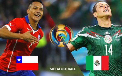 کوپا آمریکا 2016 | پیش بازی مکزیک - شیلی