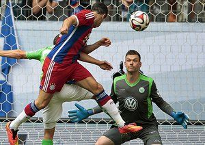 رابرت لواندوفسکی|لحطه به ثمر رسیدن گل رابرت لواندوفسکی.