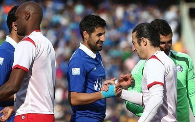 حاشیههای استقلال تهران - تراکتور / تیموریان سمت قلعهنویی نرفت