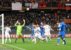 استفانو اوکاکا|ایتالیا 1 - 0 آلبانی / دیدار دوستانه