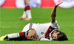 شوک به آلمان / مصدومیت خدیرا قبل از شروع بازی فینال