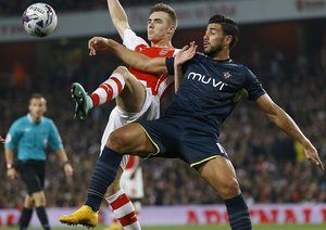 کالوم چمبرز|آرسنال 1-2 ساوتهمپتون / جام اتحادیه