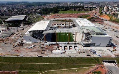 تکمیل ورزشگاه میزبان دیدار افتتاحیه جام جهانی