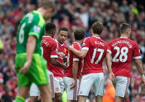 ممفیس دیپای|منچستر یونایتد 3 - 0 ساندرلند / لیگ جزیره