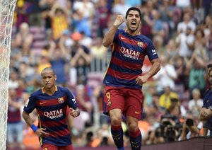 لوئیس سوارز|بارسلونا 2 - 1 لاس پالماس / لالیگا