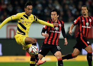 پیر امریک اوباميانگ|اینتراخت فرانکفورت 2 - 0 بوروسيا دورتموند / بوندسلیگا