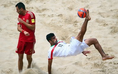 جام جهانی فوتبال ساحلی | ایران 6 - اسپانیا 5 / ایران نایب قهرمان جهان را به زانو در آورد