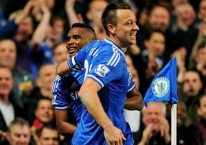 ساموئل اتوو - جان تری|لحظه به ثمر رسیدن گل چلسی توسط ساموئل اتوو