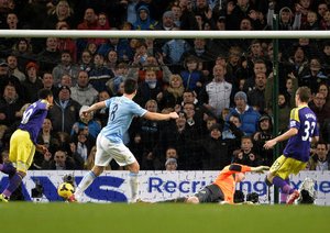 منچسترسیتی 3-0 سوانسی / هفته سیزدهم