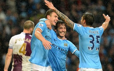 پیروزی قاطع منچسترسیتی بر استون ویلا