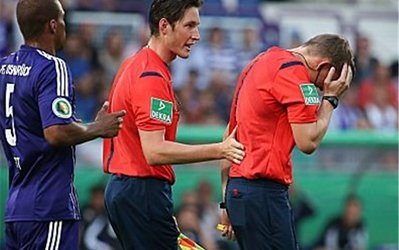 جنجال بزرگ و لغو بازی در جامحذفی آلمان