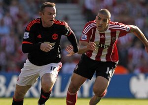 وین رونی|ساوتهمپتون 2 - 3 منچستر یونایتد / لیگ جزیره / گزارش تصویری