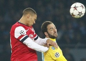 ناپولی 2-0 آرسنال / گروه F لیگ قهرمانا اروپا