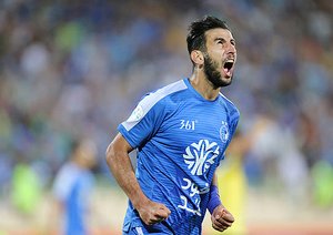 محمدامین حاج محمدی|استقلال تهران 3 - 3 راه آهن / لیگ برتر