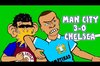 انیمیشن جالب  از بازی منچستر سیتی - چلسی