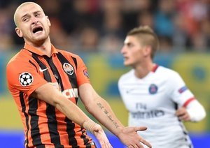 ياروسلاف راكيتسكي|شاختار دونتسك 0 - 3 پاریس سن ژرمن / لیگ قهرمانان