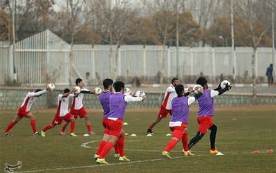 حاشیههای تمرین امید | تذکرات خاکپور و صالح به بازیکنان