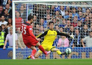 تیبو كورتوآ|چلسی 2-0 لستر سیتی / لیگ جزیره