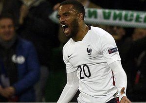 عکس العمل بازیکن فرانسه|فرانسه 2 - 0 دانمارک / دیدار دوستانه