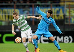 تقابل دو بازیکن|اینترمیلان 1 - 0 سلتيک / لیگ اروپا