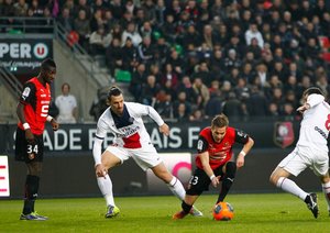 استادي رنز 1-3 پاریس سن ژرمن/هفته هجدهم