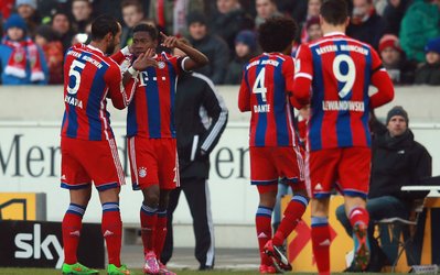 بوندسلیگا | اشتوتگارت 0 - بایرن 2 / فرایبورگ 0 - دورتموند 3 / اولین پیروزی شاگردان پپ در دور برگشت و قطع ناکامی‌های دورتموند / گرگ‌های ولفسبورگ همچنان می‌برند + چیدمان تیم‌ها و ویدئوی مسابقات