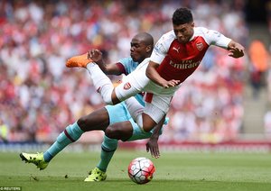 الکس اوکسلید چمبرلین|آرسنال 0 - 2 وستهام / لیگ برتر انگلستان