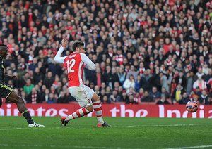 اليوير ژیرود|آرسنال 2 - 0 میدِلزبورو / جام حذفی