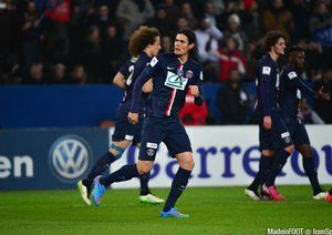 ادینسون کاوانی|پاریس سن ژرمن 2-0 نانت / جام حذفی