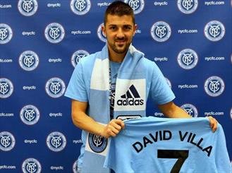 "داوید ویا" به طور رسمی به تیم فوتبال نیویورک سیتی پیوست