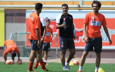 حضور رحیمی و دو عضو هیئت مدیره در درفشی‌فر/ علی‌عسگر تمرین نکرد